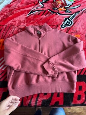 a new day Women's Half-Zip Sweatshirt - Rose